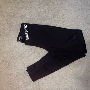 Nike Pro Black Full-Length Leggings